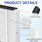 413 Air Filter 16x25x4 MERV 13 for AprilAire Whole House Air Purifiers (pack of 1)
