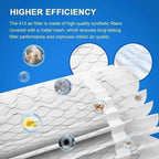 413 Air Filter 16x25x4 MERV 13 for AprilAire Whole House Air Purifiers (pack of 1)